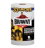BRAWNY 44511 Pick-A-Size Perforated Paper Towels, 2-Ply, 11 x 6, White, 1 Roll