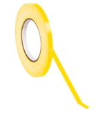 3/8" x 180 yds. Yellow (16 Pack) Bag Tape - T96202416PKY