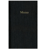 Blueline Memo Pad, Black, 6.75 x 4 Inches, 100 Pages (A385)