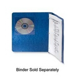 Fellowes Inc : Self-Adhesive CD Holders, 5-3/8"x1/32"x5-3/8", 5/PK, Clear - Sold as 2 Packs