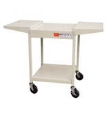 Overhead Projector Cart - 22 1/2 x 19 3/4 x 39 inches - Black