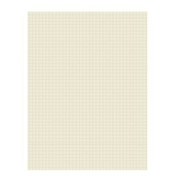 Pacon Quadrille Ruled Heavyweight Drawing Paper, 1/4" Squares, Manila, Pack of 500 Sheets (2852)