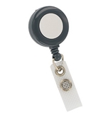 GBC BadgeMates Retractable Badge Reel, 3 Foot Cord Extension, Gray, 10 Reels per Pack (3747481) by ACCO Brands Office Product