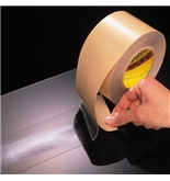 1" x 60 yds. 3M - 465 Adhesive Transfer Tape - Hand Rolls (36 Per Case)