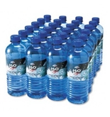 100% Pure Natural Bottled Spring Water, 1/2-Liter Size, 24 Bottles/Carton