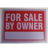 12- x 16- For Sale By Owner Sign