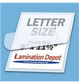 7 Mil Letter Laminating Pouches 9- x 11-1/2- (100/bx)