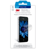 3M NVipPhone4/4S-1 Natural View Screen Protector for Apple iPhone 4 or 4S - Transparent