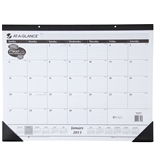 AT-A-GLANCE Recycled Desk Pad, 22 x 17 Inches, White, 2014 (SK24-00)