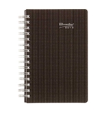 Brownline 8 X 5 Inches 2015 Duraflex Daily Planner with Twin-Wire, Black  - CB634V.BLK-15