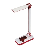 Fold LED 5 Watt Desk Light - 228 Lumens - White & Red