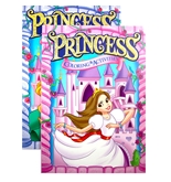 PRINCESS FOIL & EMBOSSED Coloring & Activity Book