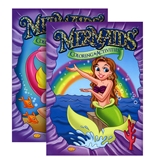 MERMAIDS FOIL & EMBOSSED Coloring & Activity Book