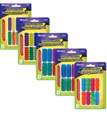 BAZIC Assorted Color & Shape Pencil / Pen Grip (8/Pack)