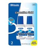 BAZIC 20ml / 0.7 fl. oz. Correction Fluid (2/Pack)