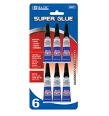 BAZIC 3g / 0.10 Oz. Super Glue (6/Pack)