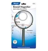 BAZIC 4 Round 2x Handheld Magnifier