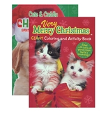KAPPA Puppies & Kittens Christmas Coloring & Activity Book