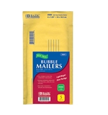BAZIC 4 X 7.25 (#000) Self-Seal Bubble Mailers (5/Pack)