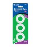 BAZIC 3/4 X 800 Invisible Tape Refill (3/Pack)