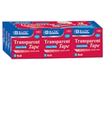BAZIC 3/4 X 1296 Transparent Tape Refill (12/Pack)