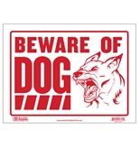 BAZIC 12 X 16 Beware of Dog Sign