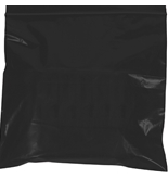 3" x 5" - 2 Mil Black Reclosable Poly Bags - PB3550BK