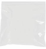 5- x 8- - 2 Mil White Reclosable Poly Bags - PB3585W