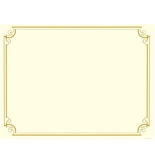 Great Papers Golden Scroll Gold Foil Certificate, 8.5  x 11 , 12 Count - 2011859