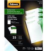 Fellowes Binding Presentation Covers, Letter, Frost, 25 Pack (5224301)