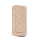 Kensington Portafolio Flip Wallet Case for iPhone 5 - 1 Pack,Coffee Snakeskin - K39611WW