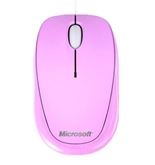 Microsoft Compact Optical Mouse, Strawberry Sorbet Pink - 500 V2
