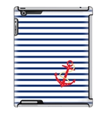 Uncommon LLC Deflector Hard Case for iPad 2/3/4, Anchor Stripe (C0070-NI)