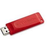Verbatim 16GB Store 'n' Go USB Flash Drive - Red,Minimum Qty. 4 -96317