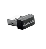 Verbatim 32GB Store 'n' Stay Nano USB Flash Drive - Black,Minimum Qty. 4 -98130