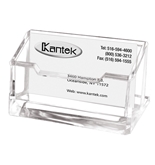 Kantek AD-30 Acrylic Business Card Holder - Clear