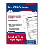 Adams Last Will & Testament Form, 8.5 x 11 Inch, White (LF235)