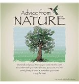 Advice from Nature 2012 Linen Wall Calendar