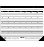 AT-A-GLANCE 2014 Monthly Desk Pad, Black and White, 24 x 19 Inches (SK30-00)
