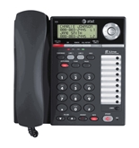 AT&T 993 2-Line Phone w/Caller ID Charcoal