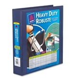 Avery Heavy-Duty View Binder with 1.5-Inch One Touch EZD Ring, Navy Blue (79805)