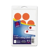 Avery Removable Print or Write Color Coding Labels for Laser Printers, 1.25 Inches, Round, Pack of 400