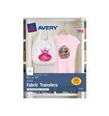 Avery T-shirt Transfers for Inkjet Printers, 8.5 x 11 Inches, Clear, 6 Sheets (03271)
