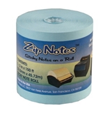 Blue Zip Notes Refill Roll