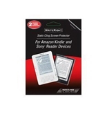 Body Glove WriteRight Universal e-Reader Static Cling Screen Protector, 2 Pack (9202401)