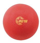 Champion Sports Playground Ball (Red, 13-Inch)