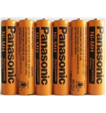 Consumer Electronic Products Panasonic NiMH AAA Rechargeable Battery for Cordless Phones x six 6 aaa 7