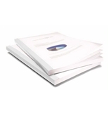 Coverbind 1/16" White Classic Advantage Thermal Covers 100pk - 575800