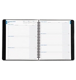 Day-Timer Monthly and Weekly Business Wire-Bound Planner, Red, 7.25 x 9 Inches, January 2013 Start (D4