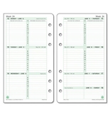 Day-Timer Portable 2 Page-Per-Week Organizer Refill, July 2009 - June 2010 (D10831090701A)